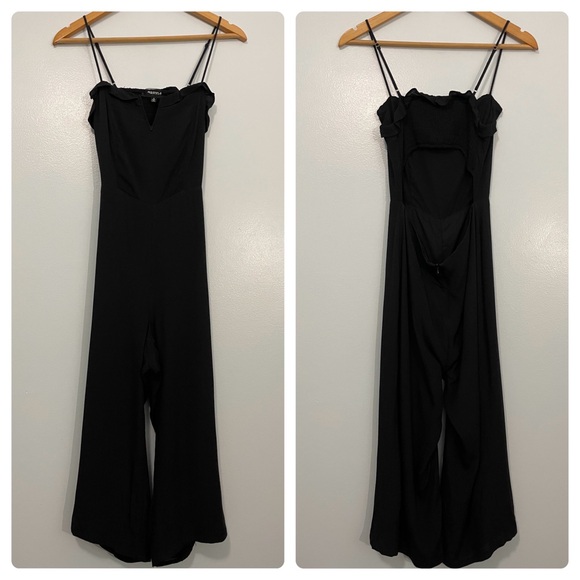 4SI3NNA Black Sleeveless Jumpsuit Size S - Picture 2 of 10